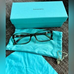 Tiffany & Co. TF 2046 8124 Ocean Turquoise Eyeglasses + Full Box Set